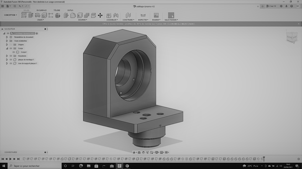 Service de conception plan 3D - Breizh Meca